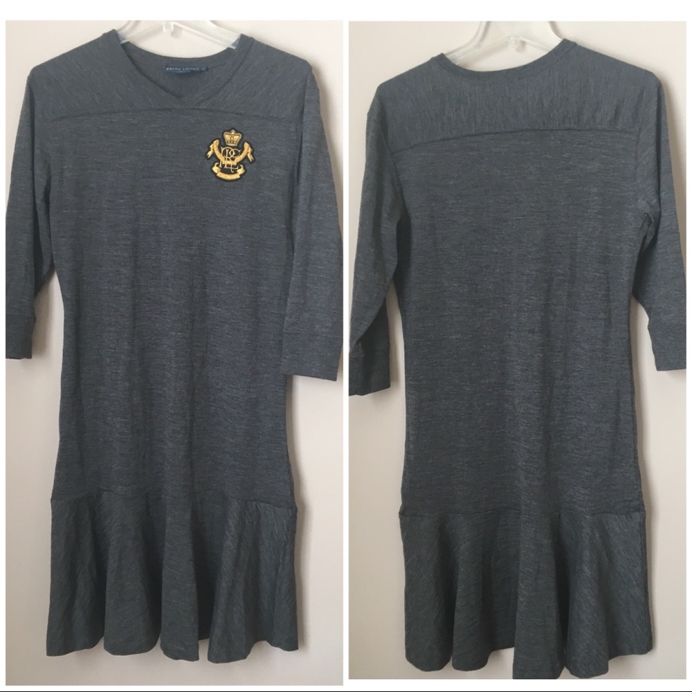 Ralph Lauren Blue Label Cashmere and Wool Dress